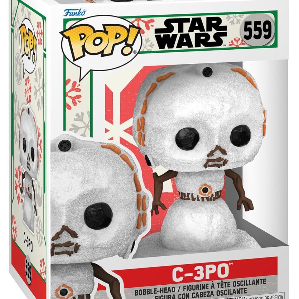 [New] Funko Pop! Star Wars Holiday: C-3PO Snowman